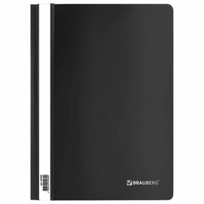 {{photo.Alt || photo.Description || 'Скоросшиватель пластиковый BRAUBERG, А4, 130/180 мкм, черный, 220382'}}