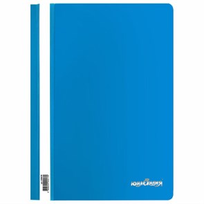 {{photo.Alt || photo.Description || 'Скоросшиватель пластиковый ЮНЛАНДИЯ, А4, 130/180 мкм, голубой, 228678'}}