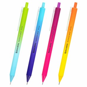 {{photo.Alt || photo.Description || 'Карандаш механический 0,5 мм, BRAUBERG SOFT &quot;Grade&quot;, HB, корпус soft-touch ассорти, 181958'}}