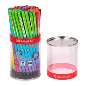 {{photo.Alt || photo.Description || 'Карандаш чернографитный BRAUBERG &quot;Grade&quot;, 1 шт., HB, корпус ассорти, 181757'}}