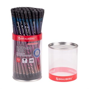 {{photo.Alt || photo.Description || 'Карандаш чернографитный BRAUBERG &quot;RHOMBUS&quot;, 1 шт., HB, с ластиком, корпус ассорти, 181755'}}