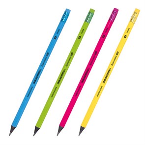 {{photo.Alt || photo.Description || 'Карандаш чернографитный BRAUBERG KIDS, 1 шт., HB, трехгранный, с ластиком, 181996'}}