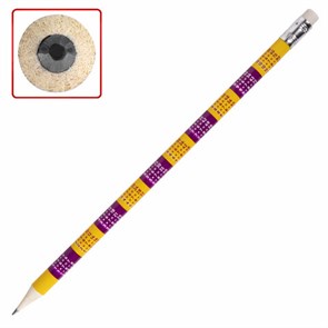 {{photo.Alt || photo.Description || 'Карандаш чернографитный с таблицей умножения ЮНЛАНДИЯ &quot;ЮНЛАНДИК-МАТЕМАТИК&quot;, HB, с ластиком, 181581'}}