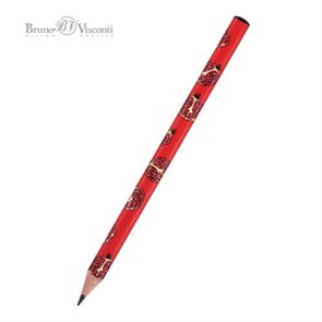 {{photo.Alt || photo.Description || 'Карандаш чернографитный утолщенный BRUNO VISCONTI &quot;HappyGraphix Jumbo&quot;, &quot;Fresh &amp; fruity. Гранат&quot;, 4В, 21-0062/04'}}