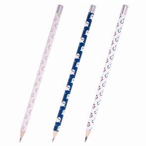 {{photo.Alt || photo.Description || 'Карандаш чернографитный ЮНЛАНДИЯ &quot;В АРКТИКЕ&quot;, 1 шт., HB, корпус ассорти, 181776'}}