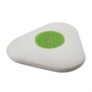 {{photo.Alt || photo.Description || 'Ластик STAFF &quot;College&quot; PE-068, 35х35х10 мм, треугольный, салатовый пластиковый держатель, 228068'}}