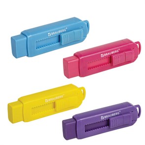 {{photo.Alt || photo.Description || 'Ластик выдвижной BRAUBERG &quot;Slider&quot;, 88х26х21 мм, яркие цвета корпуса ассорти, 271985'}}