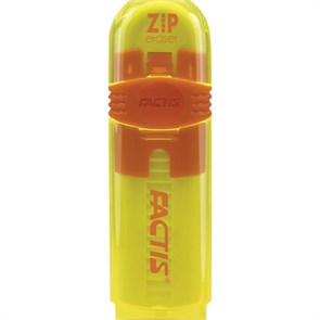 {{photo.Alt || photo.Description || 'Ластик выдвижной FACTIS ZIP (Испания), 80x10x10 мм, белый, пластиковый корпус ассорти, PTF1030'}}