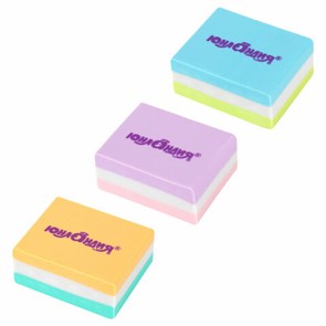 {{photo.Alt || photo.Description || 'Ластик ЮНЛАНДИЯ &quot;Square&quot;, 30х24х13 мм, прямоугольный, пастельные цвета ассорти, 272673'}}