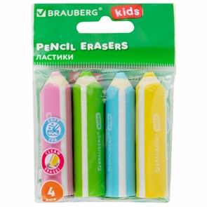 {{photo.Alt || photo.Description || 'Ластики фигурные BRAUBERG KIDS &quot;Карандашики&quot;, НАБОР 4 ШТУКИ, пакет, 271996'}}