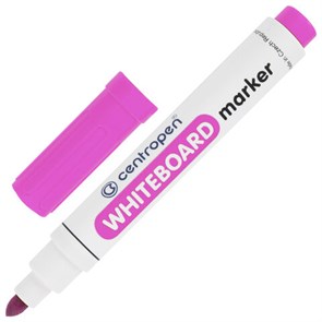 {{photo.Alt || photo.Description || 'Маркер стираемый для белой доски РОЗОВЫЙ CENTROPEN &quot;Dry-Wipe&quot;, круглый наконечник, 2,5 мм, 8559, 5 8559 0103'}}