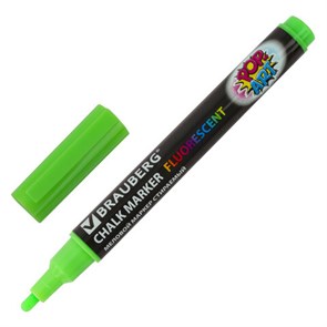 {{photo.Alt || photo.Description || 'Маркер меловой &quot;POP-ART&quot; ЗЕЛЕНЫЙ, 3,5 мм, стираемый, для гладких поверхностей, BRAUBERG, 151524'}}