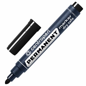 {{photo.Alt || photo.Description || 'Маркер перманентный CENTROPEN 8510, ЧЕРНЫЙ, круглый наконечник, 2,5 мм, 8510, 5 8510 0112'}}