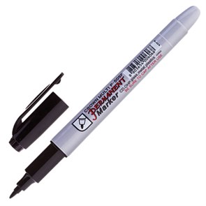{{photo.Alt || photo.Description || 'Маркер перманентный CROWN &quot;Multi Marker Super Slim&quot;, ЧЕРНЫЙ, тонкий, 1 мм, P-505F'}}