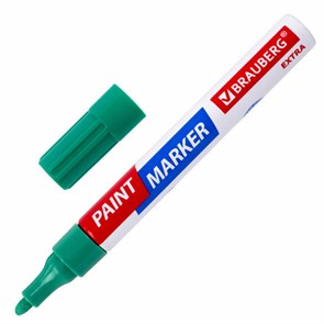 {{photo.Alt || photo.Description || 'Маркер-краска лаковый EXTRA (paint marker) 4 мм, ЗЕЛЕНЫЙ, УСИЛЕННАЯ НИТРО-ОСНОВА, BRAUBERG, 151985'}}