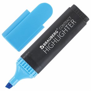 {{photo.Alt || photo.Description || 'Текстовыделитель BRAUBERG &quot;Contract&quot;, ГОЛУБОЙ, линия 1-5 мм, 150391'}}