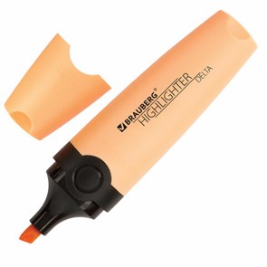 {{photo.Alt || photo.Description || 'Текстовыделитель BRAUBERG &quot;DELTA PASTEL&quot;, ПЕРСИКОВЫЙ, линия 1-5 мм, 151734'}}