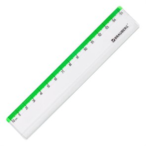 {{photo.Alt || photo.Description || 'Линейка пластиковая 15 см BRAUBERG &quot;FRESH ZONE&quot;, прозрачная, с салатовой шкалой, 210748'}}