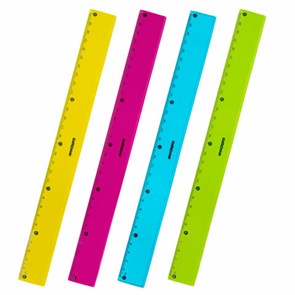 {{photo.Alt || photo.Description || 'Линейка пластиковая 30 см ЮНЛАНДИЯ &quot;Color&quot;, тонированная, ассорти, 210754'}}