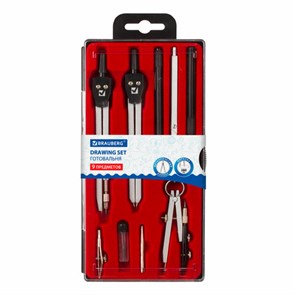 {{photo.Alt || photo.Description || 'Готовальня BRAUBERG &quot;Architect&quot;, 9 предметов: циркуль + измер + кронциркуль, рейсфедер + держатель, 2 вставки, удлинитель, грифель, 210353'}}