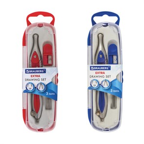 {{photo.Alt || photo.Description || 'Готовальня BRAUBERG &quot;Extra&quot;, 3 предмета (циркуль 125 мм, точилка, грифель), в пенале, 210685'}}