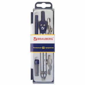 {{photo.Alt || photo.Description || 'Готовальня BRAUBERG &quot;Student Oxford&quot;, 5 предметов: циркуль 140 мм, 2 вставки, держатель, грифель, 210337'}}