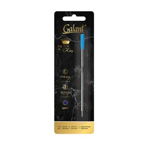 {{photo.Alt || photo.Description || 'Стержень шариковый тип CROSS, СИНИЙ, пишущий узел 0,7 мм, металл, 116 мм, блистер, GALANT, 170385'}}