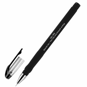 {{photo.Alt || photo.Description || 'Ручка гелевая BRAUBERG SPECIAL, ЧЕРНАЯ, игольчатый узел 0,38 мм, тонкая линия письма 0,2 мм, 144246'}}