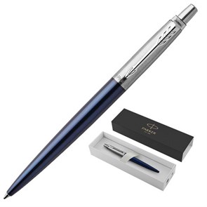 {{photo.Alt || photo.Description || 'Ручка шариковая PARKER &quot;Jotter Core Royal Blue CT&quot;, корпус синий, детали хром, синяя, 1953186'}}