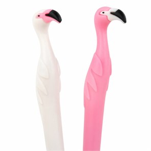 {{photo.Alt || photo.Description || 'Ручка фигурная шариковая ЮНЛАНДИЯ "Фламинго", мягкий силиконовый корпус, ассорти, СИНЯЯ, пишущий узел 0,7 мм, 143775'}}