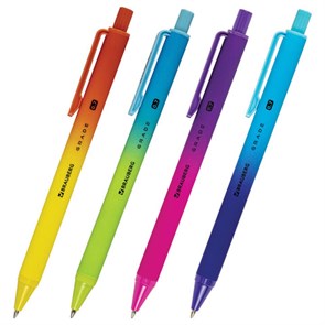 {{photo.Alt || photo.Description || 'Ручка шариковая автоматическая BRAUBERG &quot;Grade&quot;, корпус soft-touch, СИНЯЯ, пишущий узел 0,7 мм, линия письма 0,35 мм, 144205'}}