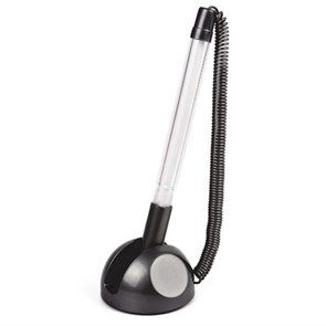 {{photo.Alt || photo.Description || 'Ручка шариковая настольная BRAUBERG &quot;Стенд-Пен&quot;, СИНЯЯ, пружинка, корпус черный, линия письма 0,5 мм, 141351'}}