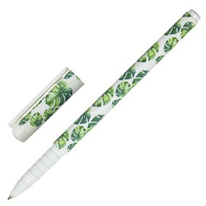 {{photo.Alt || photo.Description || 'Ручка шариковая BRAUBERG SOFT TOUCH GRIP &quot;TROPIC&quot;, СИНЯЯ, мягкое покрытие, узел 0,7 мм, 143719'}}
