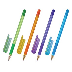 {{photo.Alt || photo.Description || 'Ручка шариковая масляная с грипом MUNHWA &quot;MC Gold LE&quot;, СИНЯЯ, корпус ассорти, узел 0,5 мм, MCL-02'}}