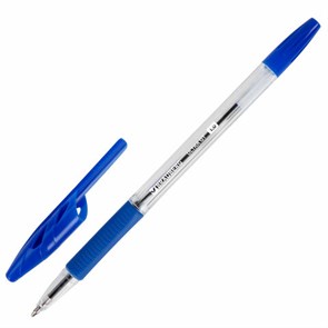 {{photo.Alt || photo.Description || 'Ручка шариковая с грипом BRAUBERG &quot;ULTRA GT&quot;, СИНЯЯ, корпус прозрачный, линия 0,5 мм, 144051'}}