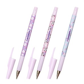 {{photo.Alt || photo.Description || 'Ручка шариковая ЮНЛАНДИЯ &quot;PURRMAID&quot;, синяя, SOFT TOUCH покрытие, узел 0,7 мм, линия письма 0,35 мм, 143731'}}