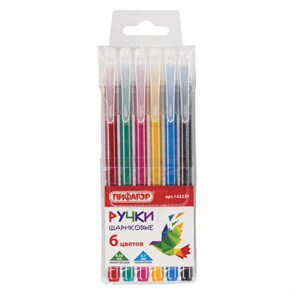 {{photo.Alt || photo.Description || 'Ручки шариковые ПИФАГОР &quot;Веселые зверята&quot;, НАБОР 6 шт., АССОРТИ, узел 0,7 мм, линия письма 0,35 мм, 143337, BP251'}}