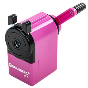 {{photo.Alt || photo.Description || 'Точилка механическая BRAUBERG &quot;JET&quot;, металлический механизм, корпус розовый, 229568'}}