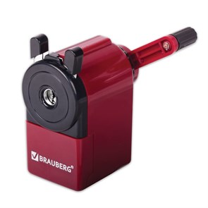 {{photo.Alt || photo.Description || 'Точилка механическая BRAUBERG &quot;JET&quot;, металлический механизм, черный/бордовый, 222517'}}