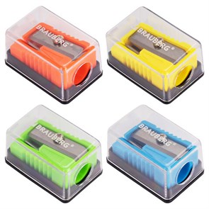 {{photo.Alt || photo.Description || 'Точилка BRAUBERG &quot;Assistant Mini&quot;, с контейнером, пластиковая, корпус ассорти, 228458'}}