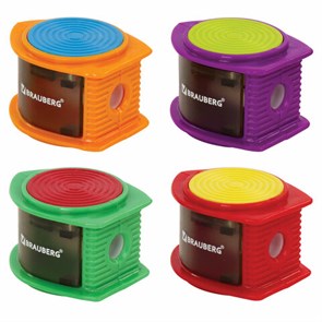 {{photo.Alt || photo.Description || 'Точилка BRAUBERG &quot;Flash&quot;, с контейнером, пластиковая, корпус ассорти, 228472'}}