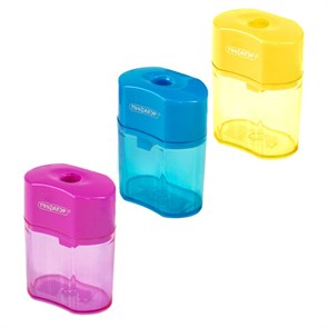 {{photo.Alt || photo.Description || 'Точилка ПИФАГОР &quot;Ergo&quot;, с контейнером, пластиковая, корпус ассорти, 228437'}}