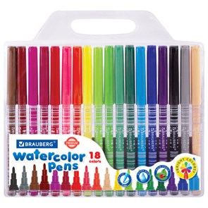 {{photo.Alt || photo.Description || 'Фломастеры BRAUBERG &quot;PREMIUM&quot;, 18 цветов, КОРПУС С ПЕЧАТЬЮ, вентилируемый колпачок, ПВХ-упаковка с европодвесом, 151943'}}