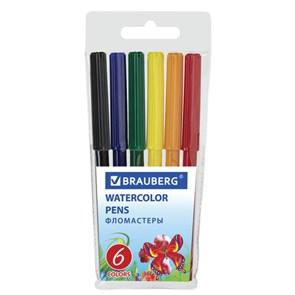 {{photo.Alt || photo.Description || 'Фломастеры BRAUBERG &quot;Wonderful butterfly&quot;, 6 цветов, вентилируемый колпачок, пластиковая упаковка, увеличенный срок службы, 150521'}}