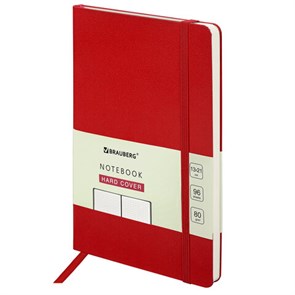 {{photo.Alt || photo.Description || 'Блокнот А5 (130х210 мм), BRAUBERG ULTRA, балакрон, 80 г/м2, 96 л., в точку, красный, 113042'}}