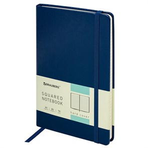 {{photo.Alt || photo.Description || 'Блокнот А5 (148x218 мм), BRAUBERG &quot;Metropolis Special&quot;, под кожу, 80 л., резинка, клетка, синий, 111574'}}