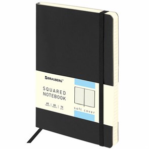 {{photo.Alt || photo.Description || 'Блокнот А5 (148x218 мм), BRAUBERG &quot;Metropolis Ultra&quot;, под кожу, 80 л., резинка, клетка, черный, 111021'}}