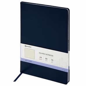 {{photo.Alt || photo.Description || 'Тетрадь БОЛЬШОЙ ФОРМАТ (200x252 мм) В5, BRAUBERG &quot;Metropolis Extra&quot;, под кожу, клетка, 80 л., синий, 111049'}}