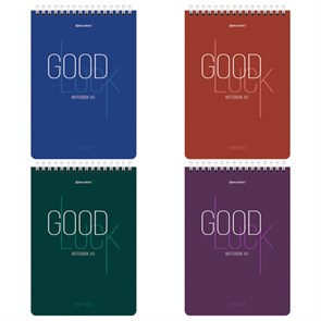 {{photo.Alt || photo.Description || 'Блокнот А5 (146х206 мм), 80 л., гребень, картон, жесткая подложка, клетка, BRAUBERG, &quot;Good Luck&quot;, 114384'}}