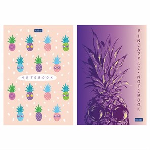 {{photo.Alt || photo.Description || 'Блокнот А5 145х210 мм, 50 л., склейка, обложка картон, в точечку, HATBER &quot;Premium&quot;, &quot;Pineapple&quot;, 50Б5лA9к'}}